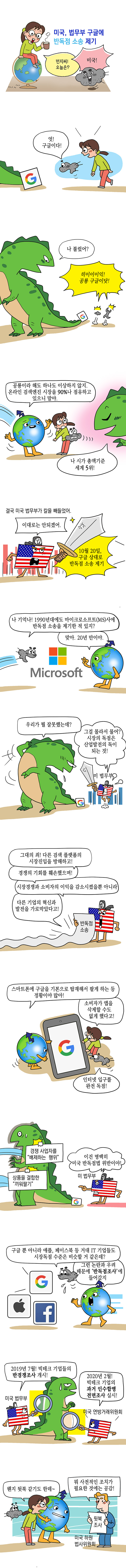 미국, 법무부 구글에 반독점 소송 제기 사진1