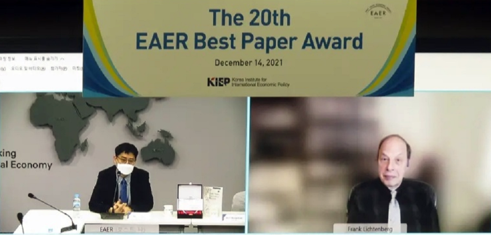 The 20th EAER Best Paper Award 2