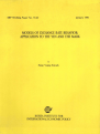 Models of Exchange Rete Behavior : Application to the Yen and the Mark