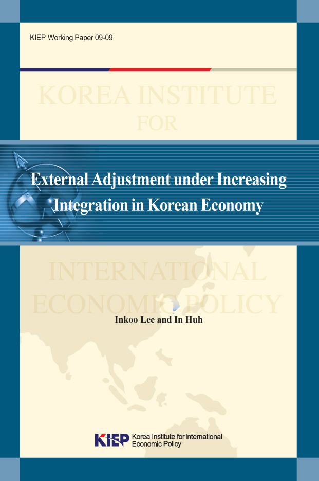 External Adjustment under Increasing Integration in Korean Economy