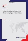 A Short-term Export Forecasting Model using Input-Output Table