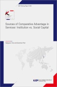 Sources of Comparative Advantage in Services: Institution vs. Social Capital