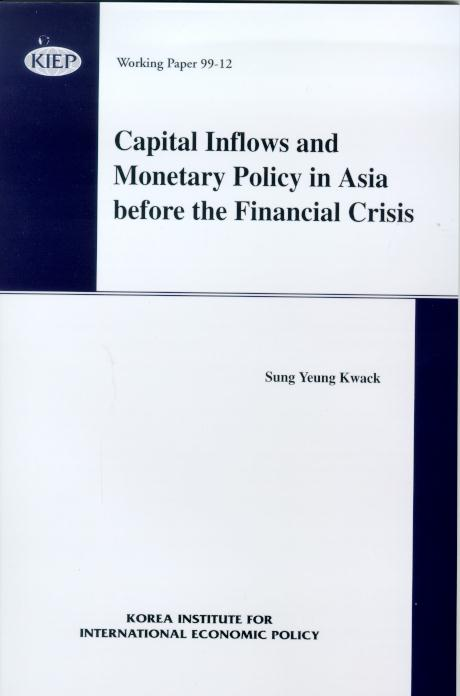 Capital Inflows and Monetary Policy in Asia before the Financial Crisis