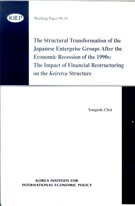 The Structural Transformation of the Japanese Enterprise Groups after the Econom..