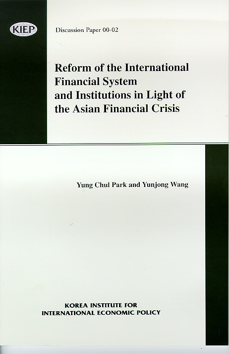 Reform of the International Financial System and Institutions in Light of the As..