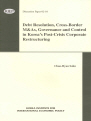 Debt Resolution, Cross-Border M&As, Governance and Control in Korea’s Post-Cris..