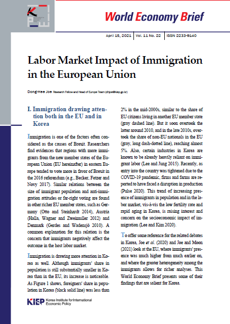 Labor Market Impact of Immigration in the European Union
