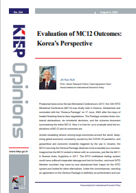 Evaluation of MC12 Outcomes: Korea's Perspective