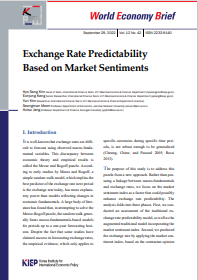 Exchange Rate Predictability Based on Market Sentiments