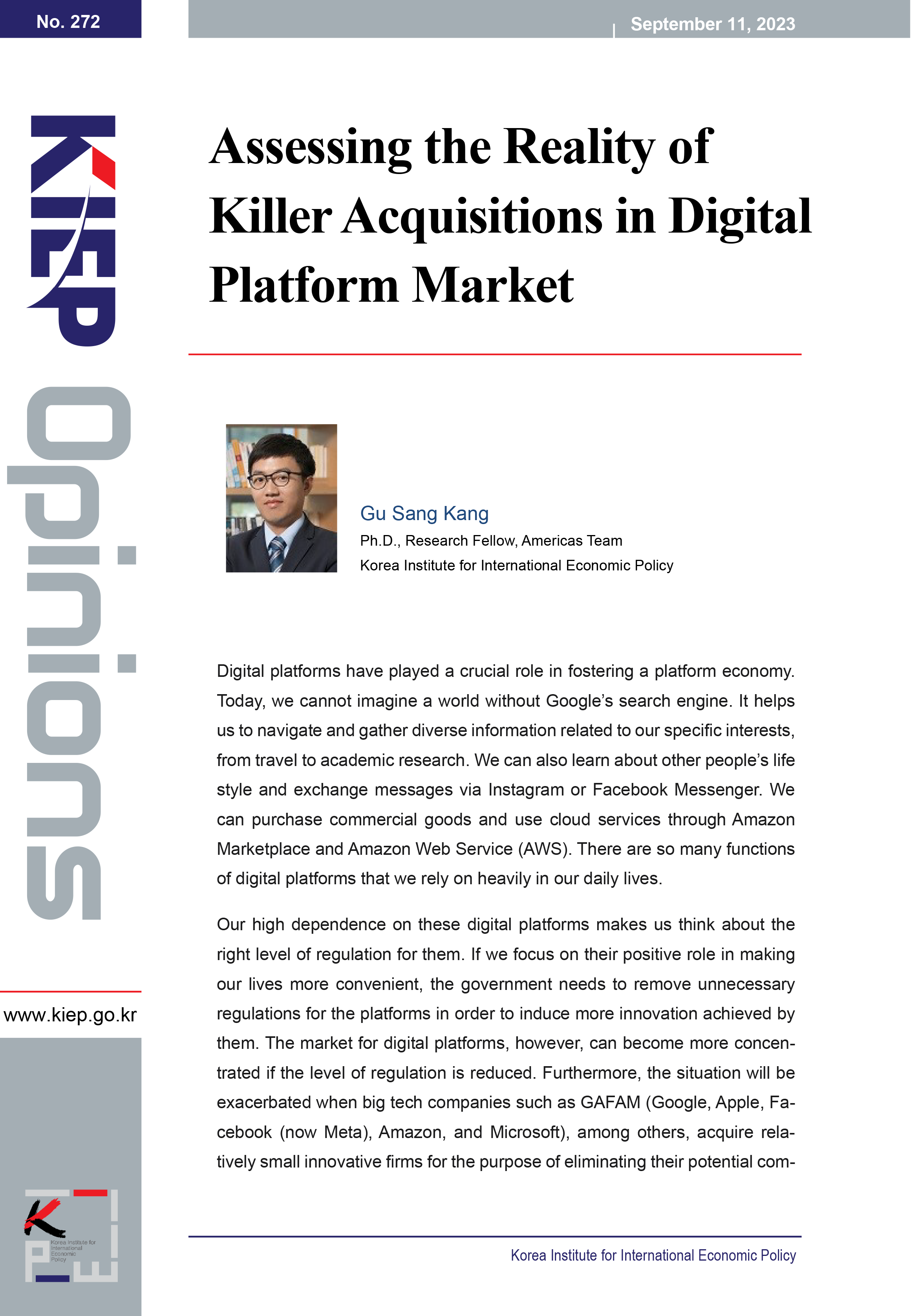 Assessing the Reality of Killer Acquisitions in Digital Platform Market