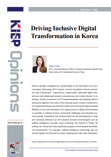 Driving Inclusive Digital Transformation in Korea